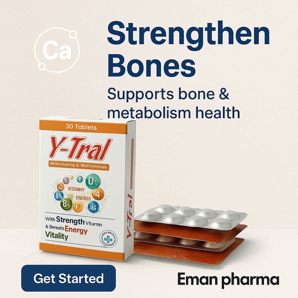 π Y-Tral Tablets β Multivitamin & Minerals (30βs)
