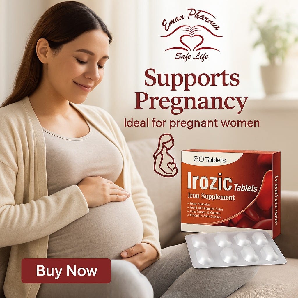 💊 Irozic Tablet 30’s – Iron Supplement