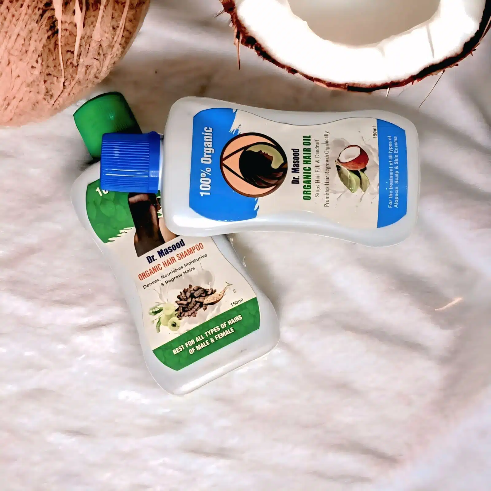 Dr Masood Hair Oil and shampoo